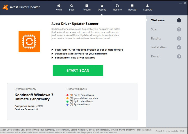 avast driver updater activation key 2.5.6